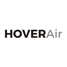 The image features the HOVERAir logo, with HOVER in bold black letters and Air in lighter gray.