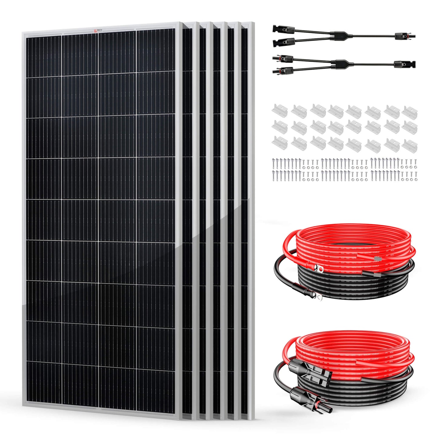 Rich Solar 1200W 24V Solar Kit (RS-K12004)
