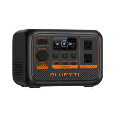 BLUETTI AC2P Portable Power Station 300W 230.4Wh (P-AC2P-US-GY-BL-010)