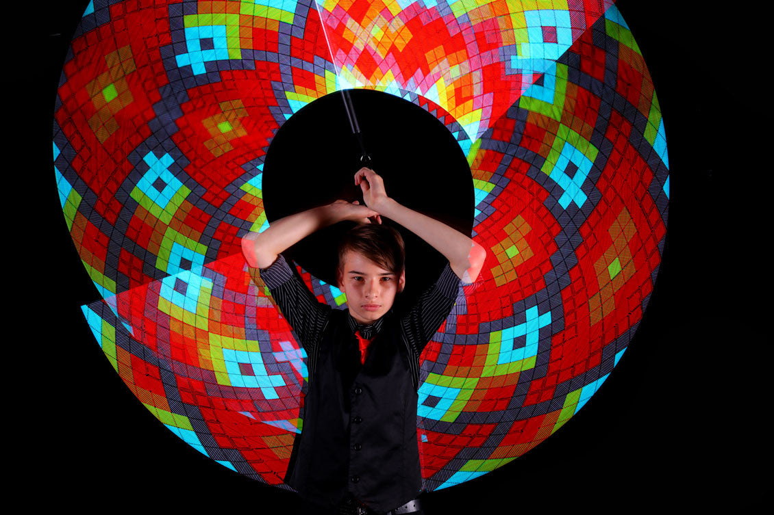 Ignis Pixel POI 256 HD | High-Resolution LED Poi for Professional Performances