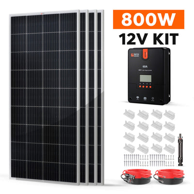 Rich Solar 800 Watt Solar Kit (RS-K8004)