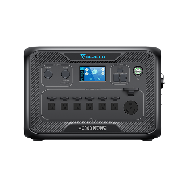 BLUETTI AC300 + B300K Home Battery Backup System 3.000W 2.764,8Wh (AC300-3-58-SPFUS-00)