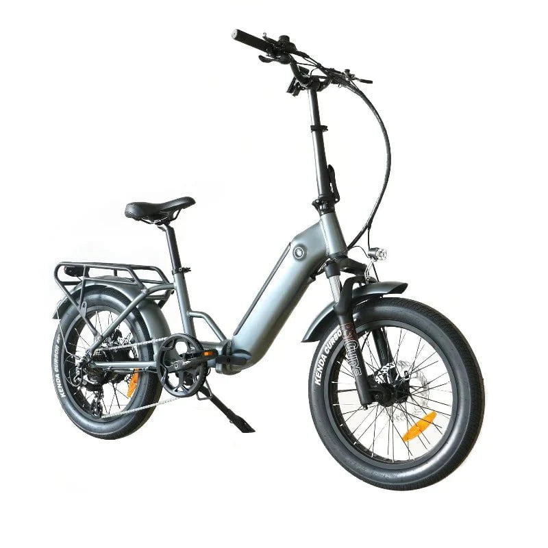 Coastal Cruiser Folding Step Thru Fat Tire Electric Bike - 750W, 48V, 14Ah