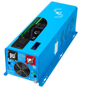 SunGoldPower 4000W Low-Frequency Split-Phase Inverter | Pure Sine Wave | DC 12V to AC 120V/240V (LFP4K12V240VSP)