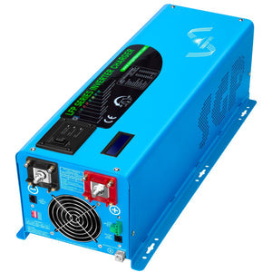 SunGoldPower 4000W Low-Frequency Inverter | Pure Sine Wave | DC 24V to AC 120V (LFP4K24V120VSG)