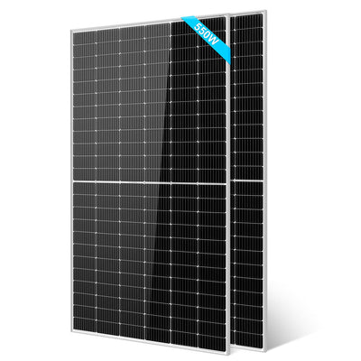 SunGoldPower 550W Monocrystalline Solar Panel | High-Efficiency | All-Black Durable Solar Power Solution (SG-550WM)