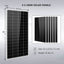 SunGoldPower Off-Grid Solar Kit 5000W 48VDC 120V 5.12KWH PowerWall Battery 6 X 200 Watts Solar Panels (SGM-5K5E)