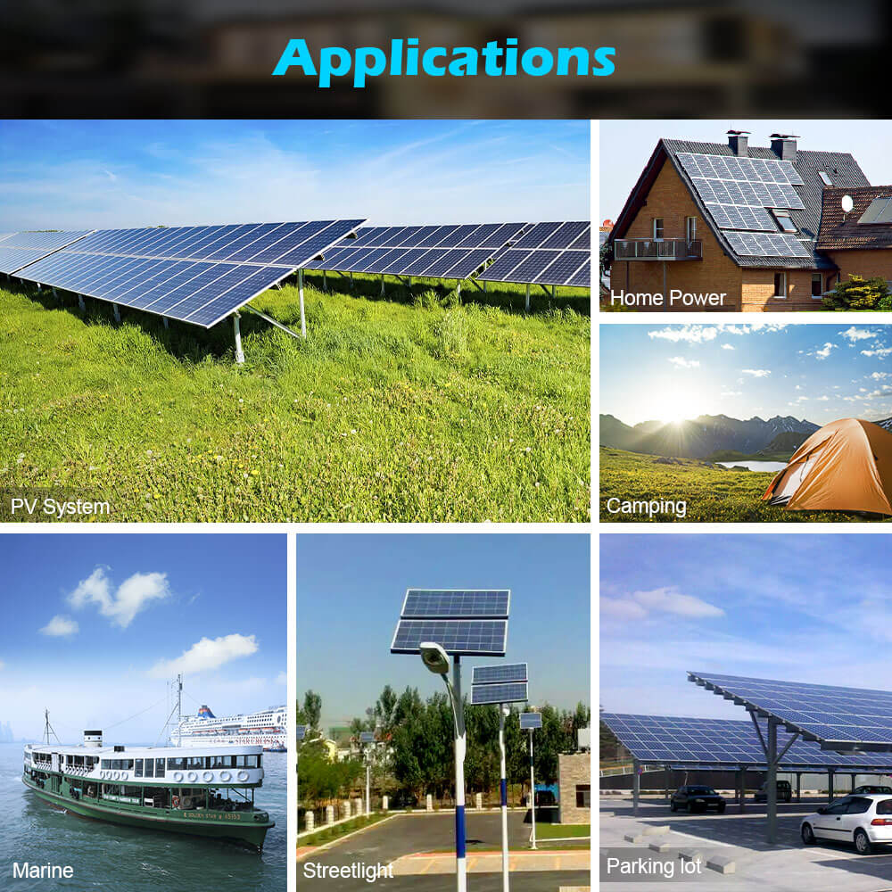 SunGoldPower 550 Watt Monocrystalline PERC Solar Panel UL 61730 (SG-550WMx4)