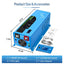 SunGoldPower 4000W Low-Frequency Inverter | Pure Sine Wave | DC 24V to AC 120V (LFP4K24V120VSG)