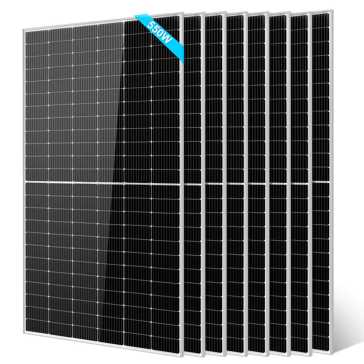 SunGoldPower 550 Watt Monocrystalline PERC Solar Panel UL 61730 (SG-550WMx4)