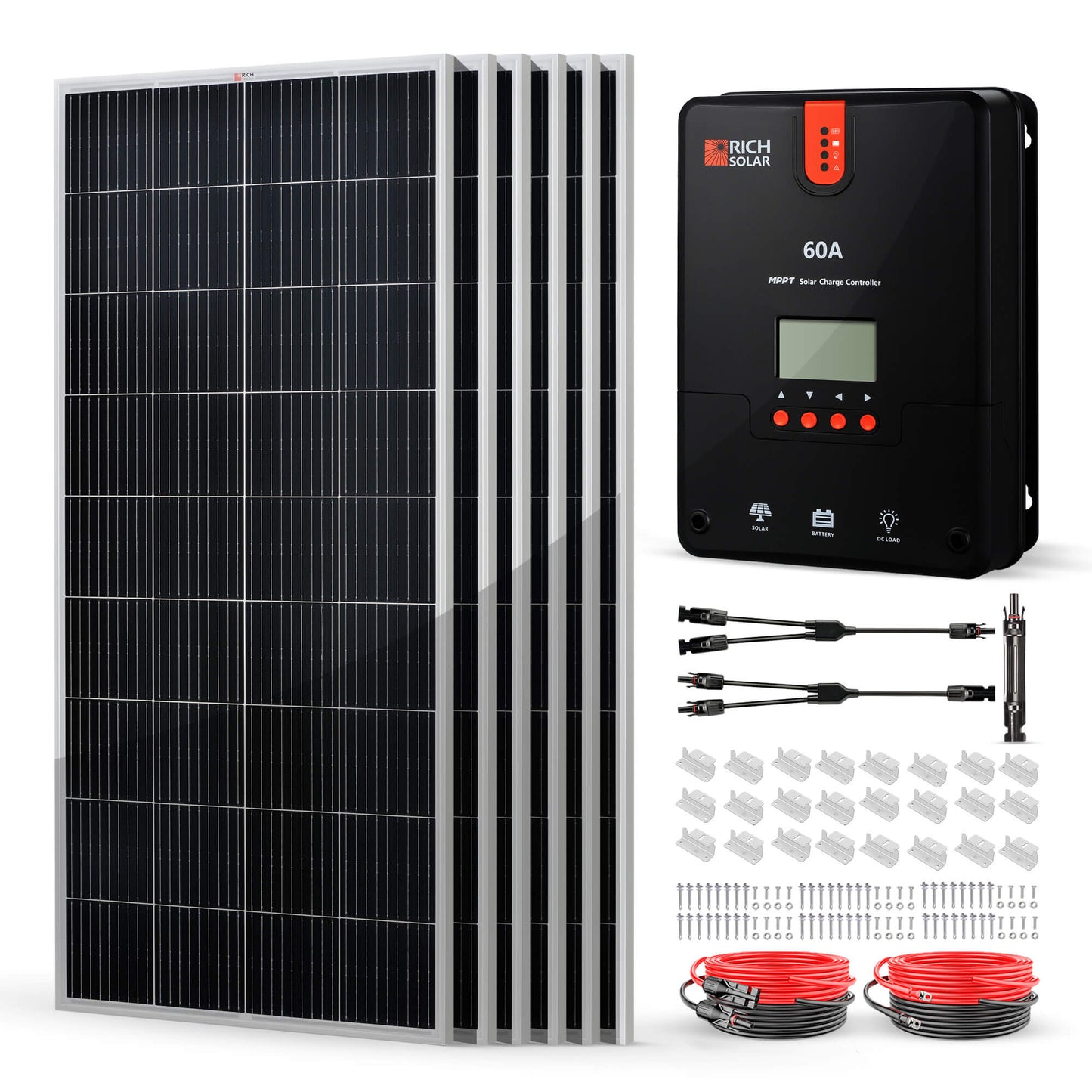 Rich Solar 1200 Watt Solar Kit (RS-K12004)
