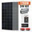 Rich Solar 1200 Watt 24V Complete Solar Kit (RS-CK1200)