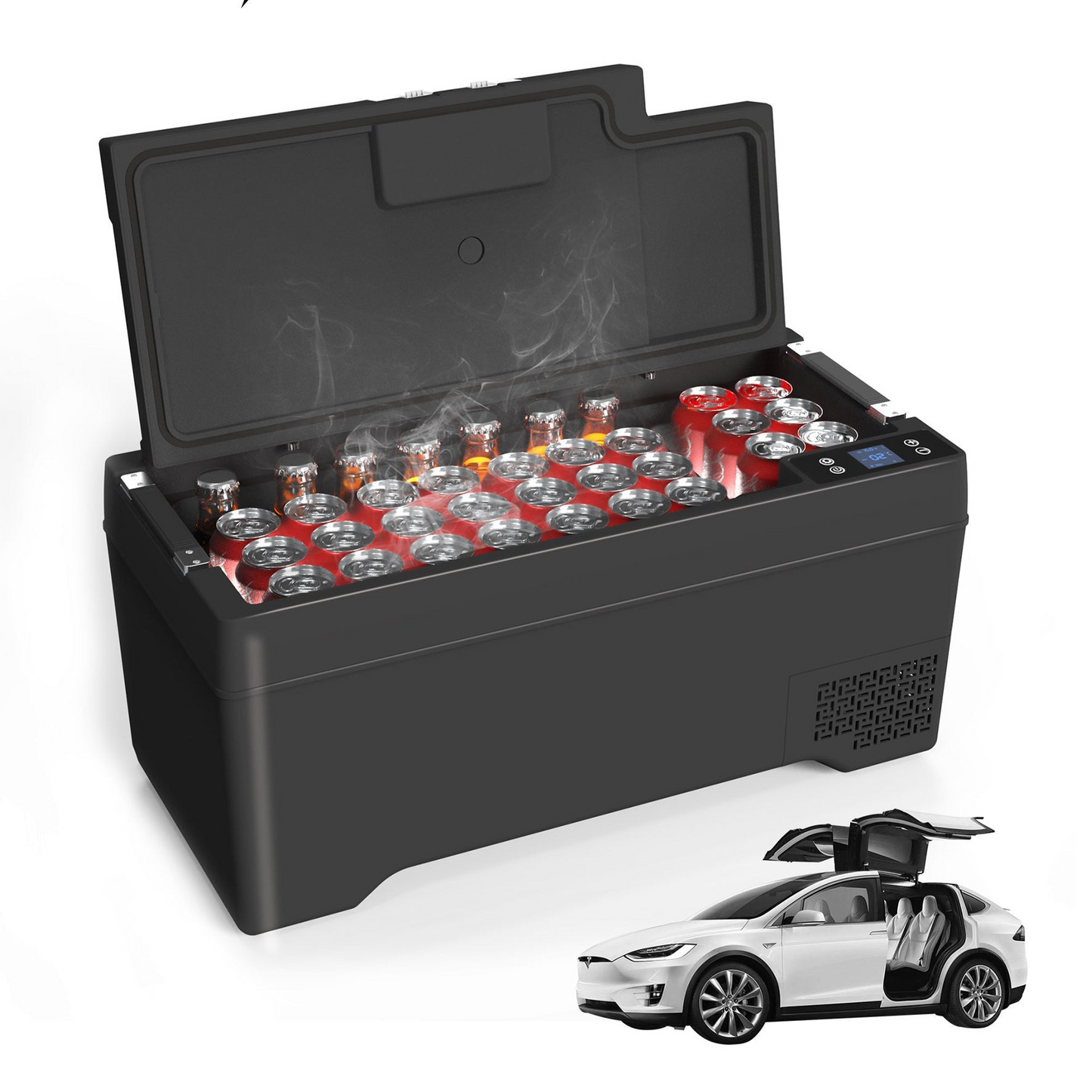 ACOPOWER TesFridge Portable Freezer Specially Designed for Tesla Model X (HY-T36)