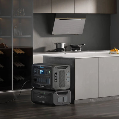 BLUETTI AC300 + B300K Home Battery Backup System 3.000W 2.764,8Wh (AC300-3-58-SPFUS-00)