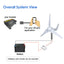 Automaxx Windmill 400W Home & Land Wind Turbine Generator Kit (DB0400ABBB*)