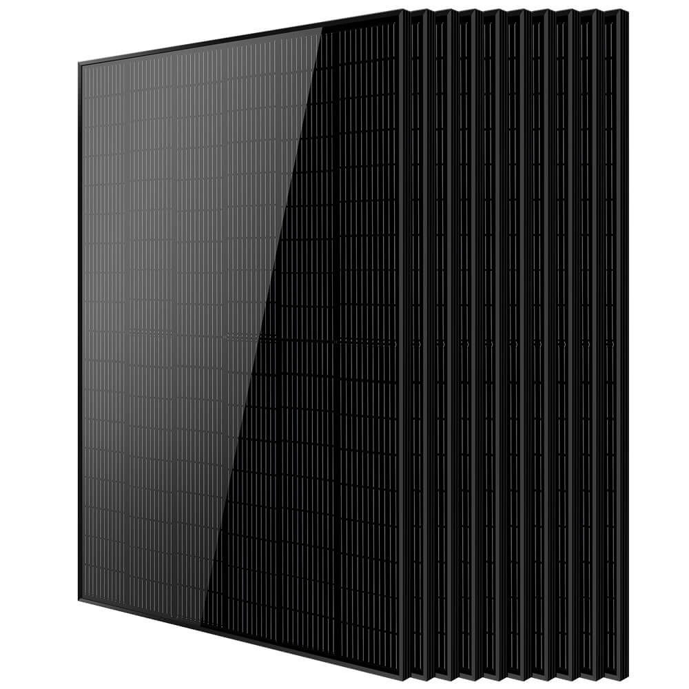 SunGoldPower 415W Mono Black Solar Panel | High-Efficiency | Durable Solar Energy Solution (SG-415WM)