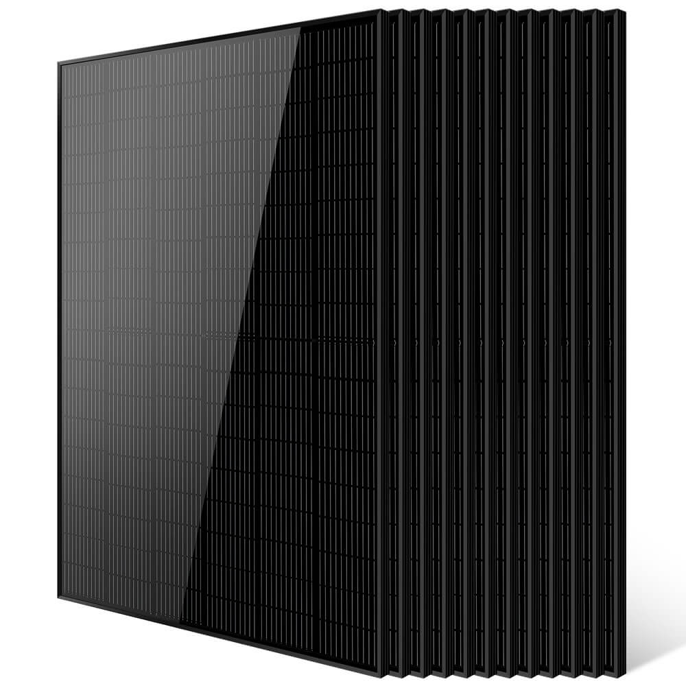 SunGoldPower 415W Mono Black Solar Panel | High-Efficiency | Durable Solar Energy Solution (SG-415WM)