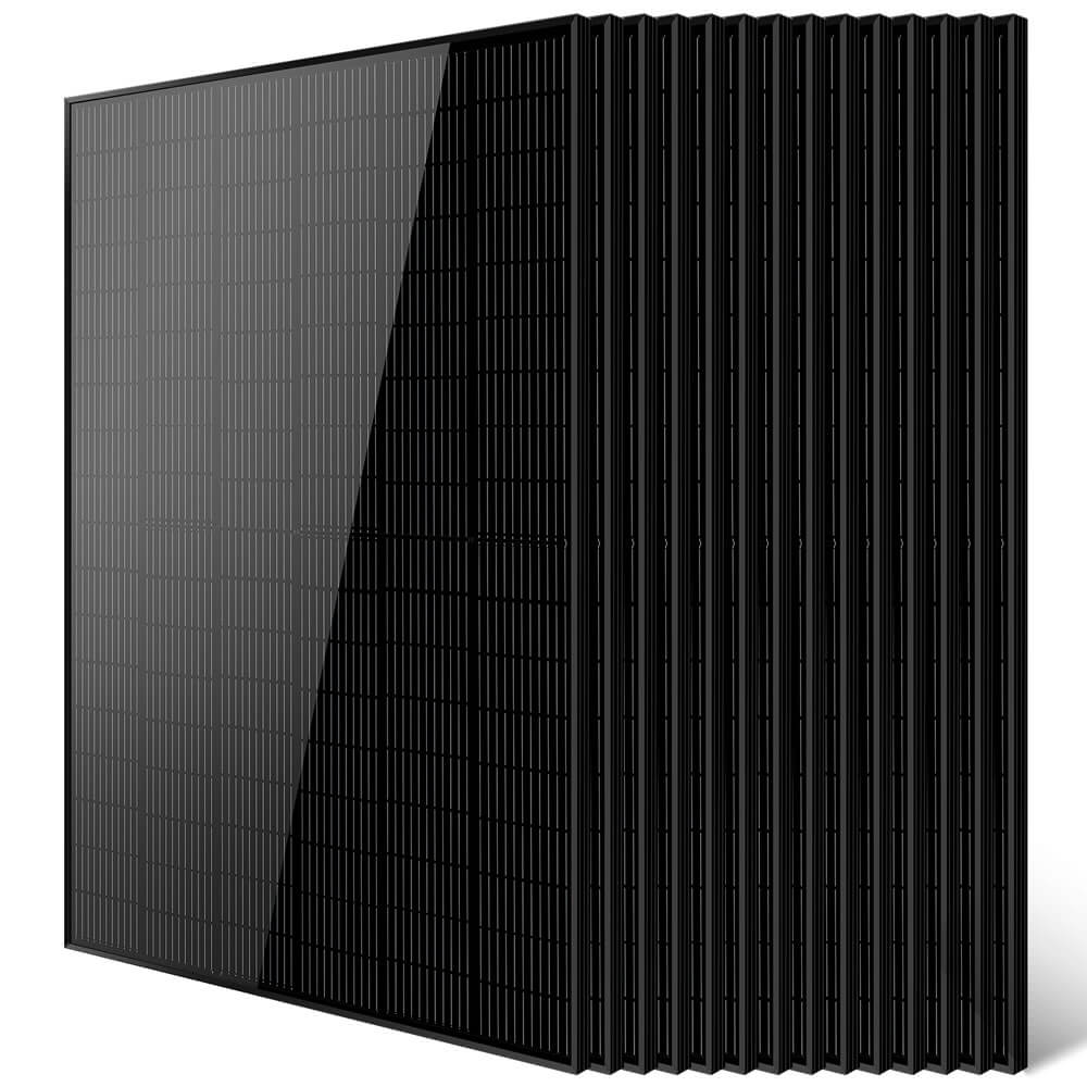 SunGoldPower 415W Mono Black Solar Panel | High-Efficiency | Durable Solar Energy Solution (SG-415WM)
