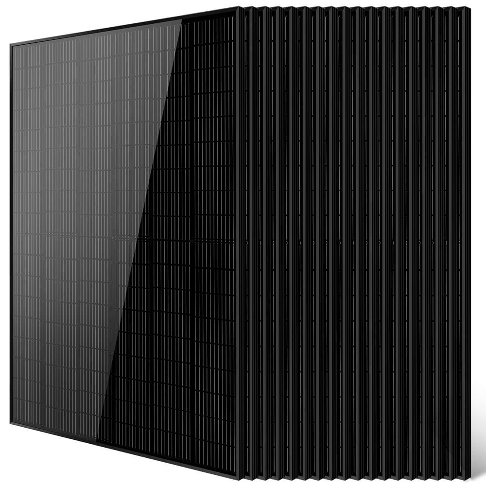 SunGoldPower 415W Mono Black Solar Panel | High-Efficiency | Durable Solar Energy Solution (SG-415WM)