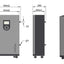 RUiXU Lithi2-16 51.2V 314Ah 16kWh LiFePO₄ Battery Bank (LITHI2-16)