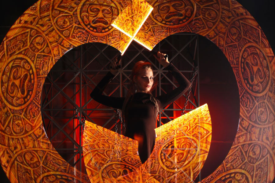 Ignis 200 HD Full-Size High-Resolution LED Poi Set