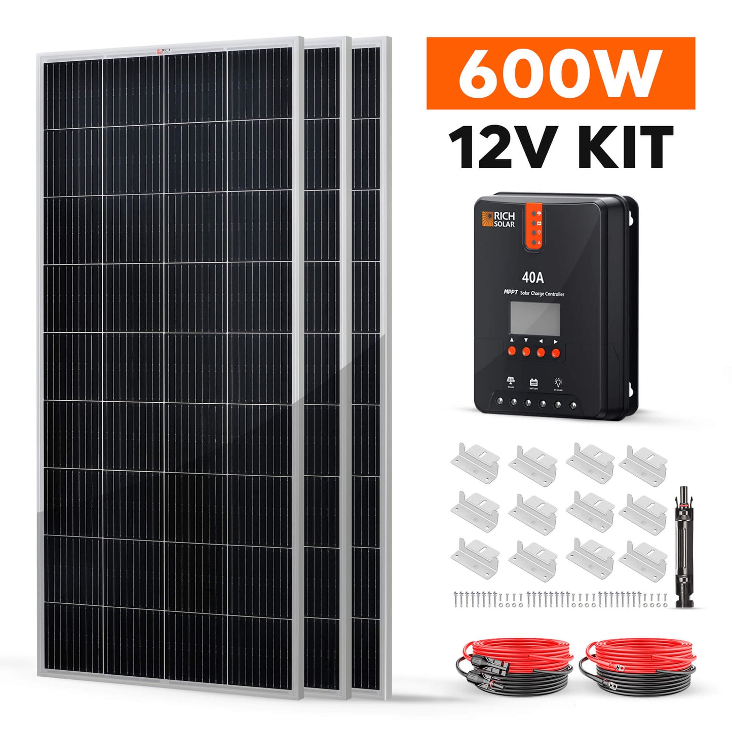 Rich Solar 600 Watt Solar Kit (RS-K6004)