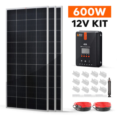 Rich Solar 600 Watt Solar Kit (RS-K6004)