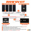 Rich Solar 800 Watt Solar Kit (RS-K8004)
