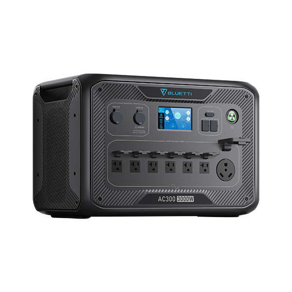 BLUETTI AC300 + B300K Home Battery Backup System 3.000W 2.764,8Wh (AC300-3-58-SPFUS-00)