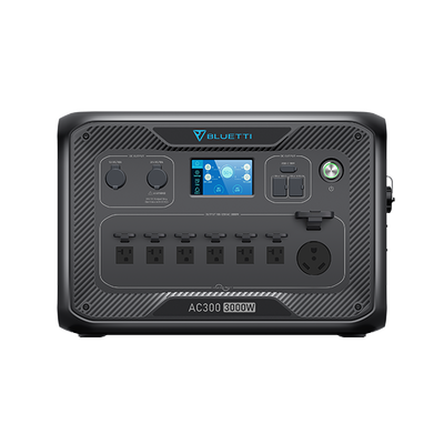 BLUETTI AC300 + B300K Home Battery Backup System 3.000W 2.764,8Wh (AC300-3-58-SPFUS-00)