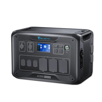 BLUETTI AC500 + B300K Home Battery Backup System | 5,000W Solar Generator Kit (Set C-AC500-3-44)