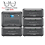 BLUETTI AC500 + B300K Home Battery Backup System | 5,000W Solar Generator Kit (Set C-AC500-3-44)