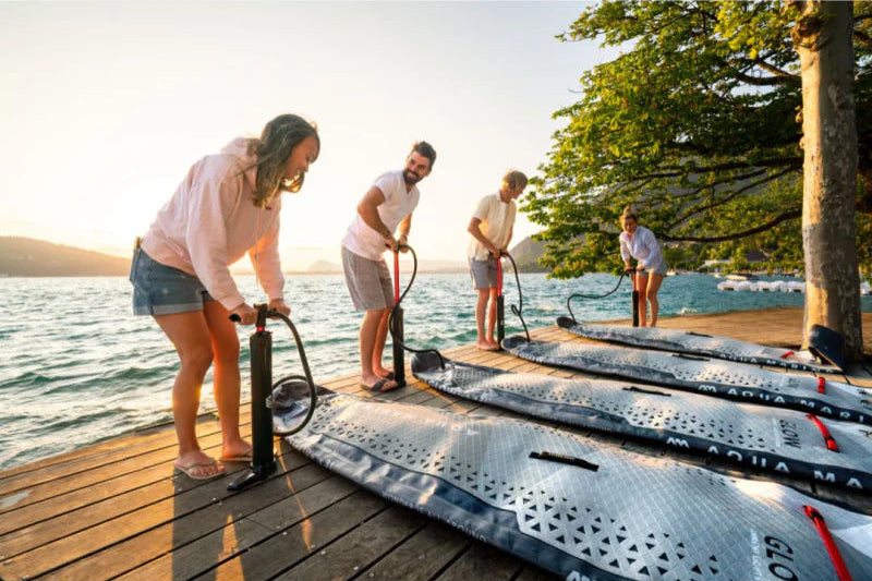 Aqua Marina GLOW 10′4″ | First-Ever Glowing Inflatable SUP | All-around SUP with Ambient Light System (BT-24GL)