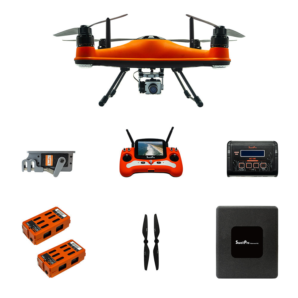 Swellpro | Fisherman FD3 WaterProof Fishing Drone With 4K Camera (FD3 Advance Version)