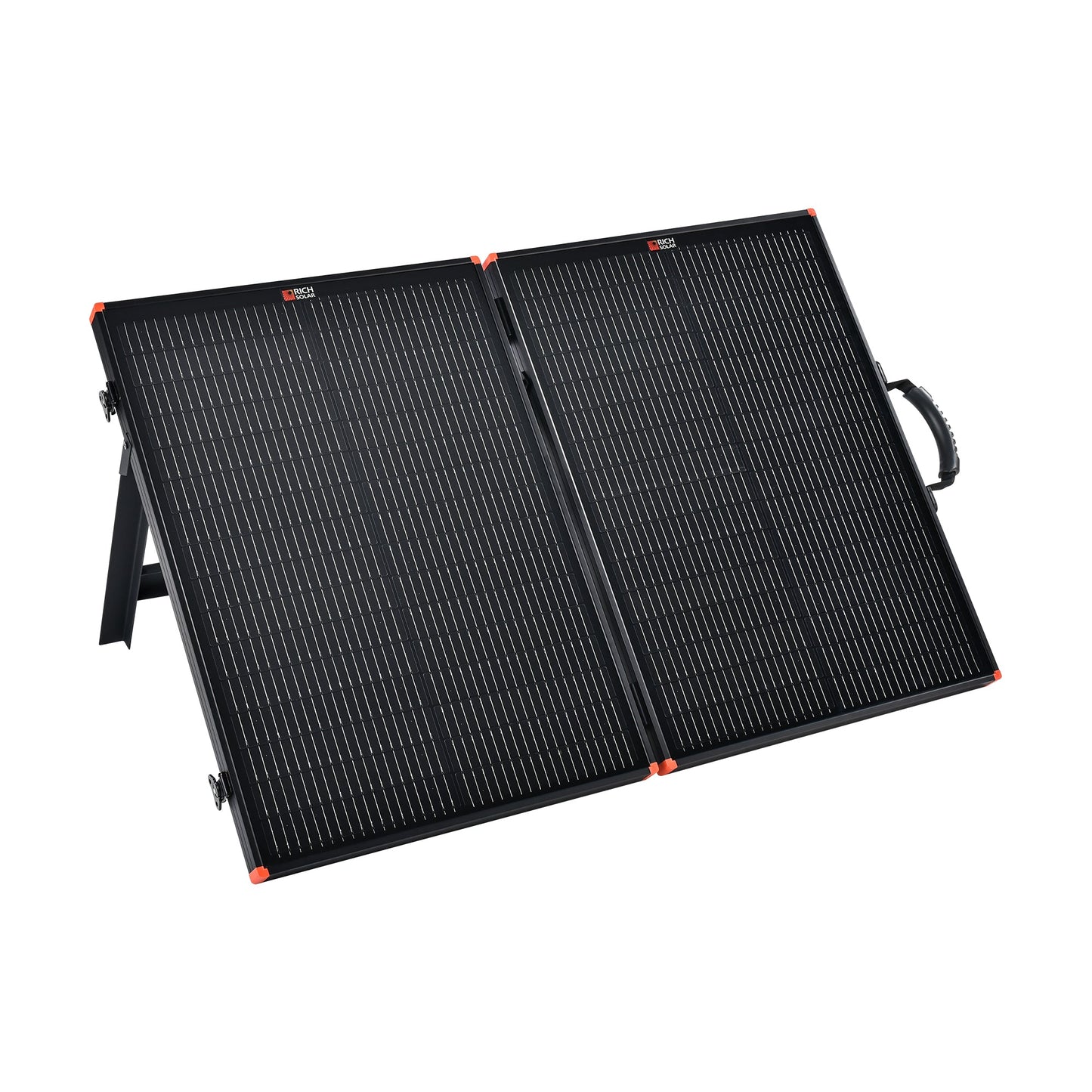 Rich Solar MEGA 100 Portable Briefcase Charging Kit | 100 Watt Portable Solar Panel | Premium 12V Portable Solar Panel for Generators, Boats, Power Stations | High Efficiency (RS-X100BC)