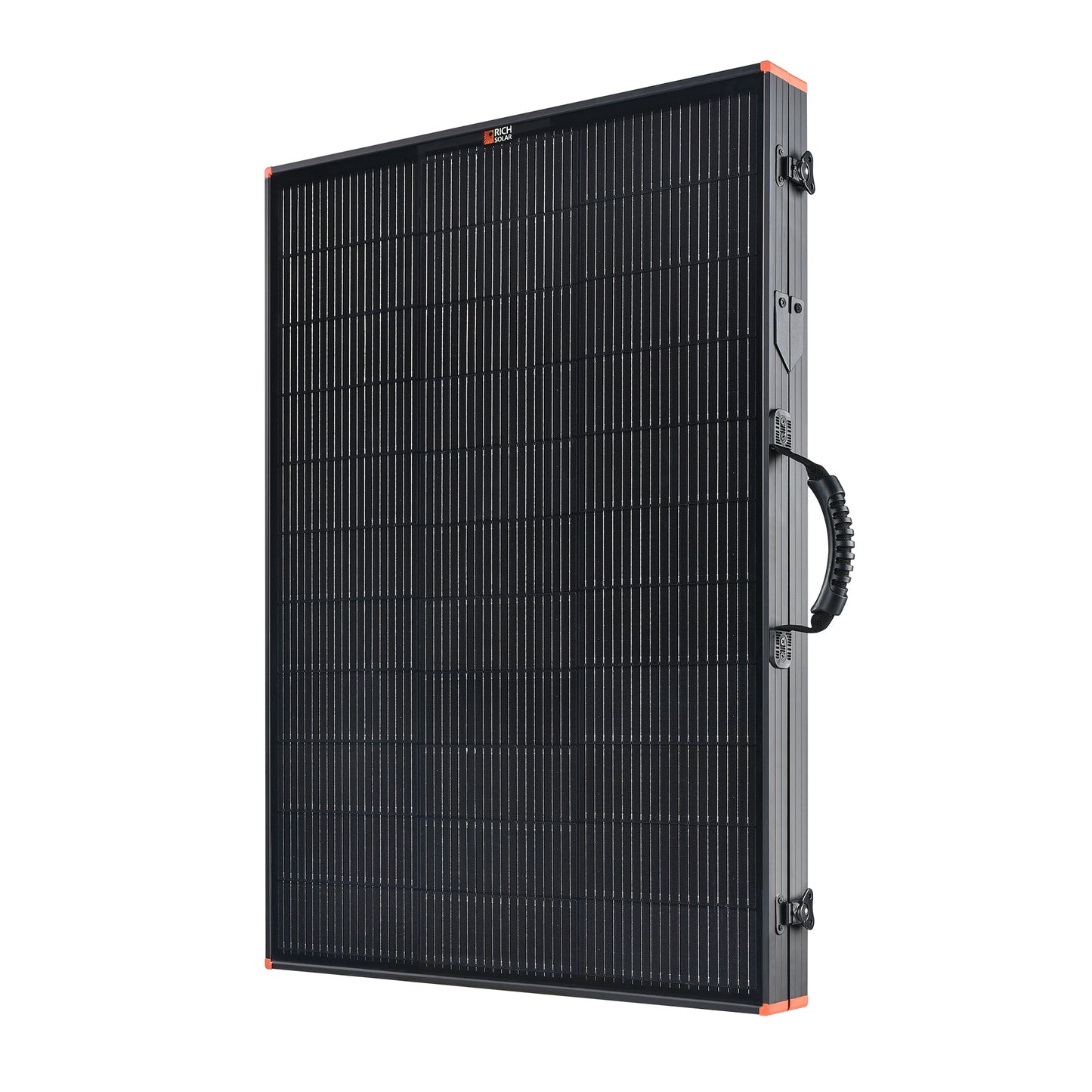 Rich Solar MEGA 200 Portable Briefcase Solar Panel | 200 Watt Portable Solar Panel | Powerful 12V Portable Solar Panel for Generators, Power Stations, Campers | High Efficiency (RS-X200B)