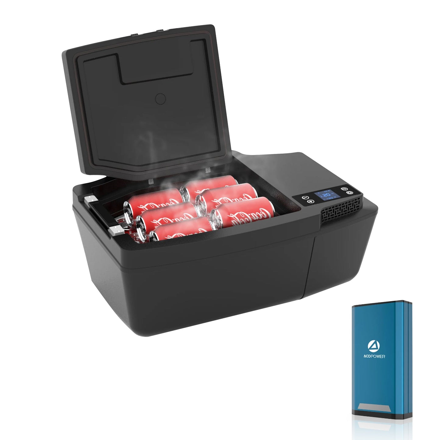 ACOPOWER TesFridge Portable Freezer Specially Designed for Tesla Model 3 (HY-T20)