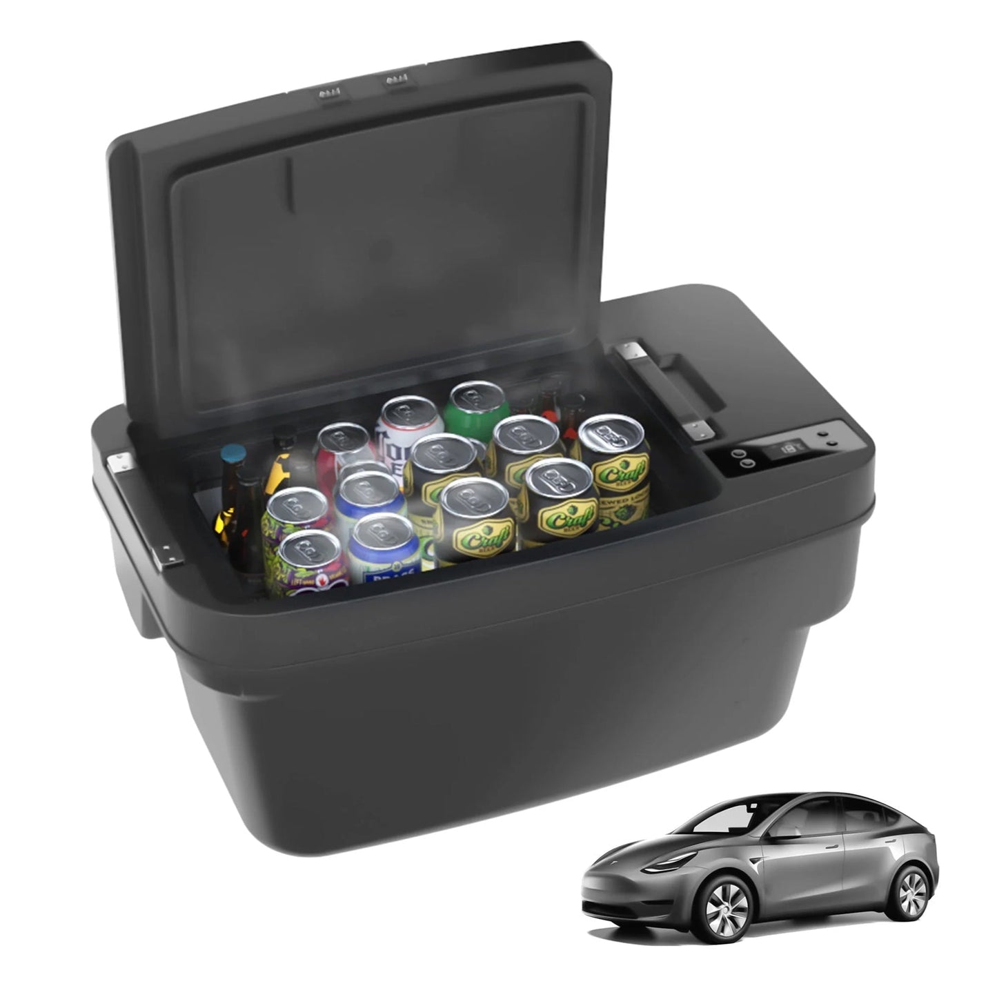 ACOPOWER TesFridge Portable Freezer Specially Designed for Tesla Model Y (HY-T-35)