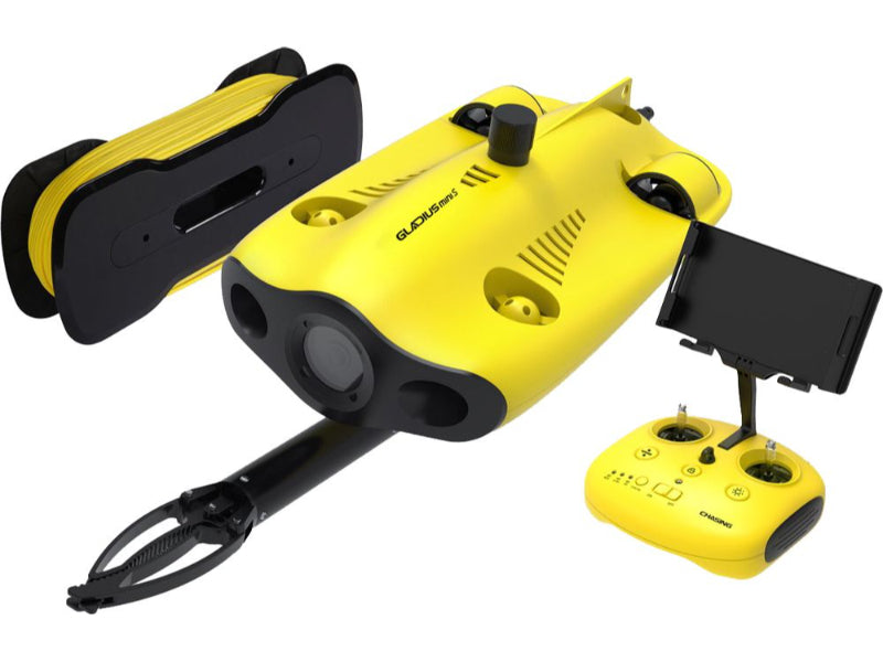 Chasing Gladius Mini S Underwater Drone Flash Package With 200m Cable Plus Grabber Claw & Backpack - (GMSFP-200)