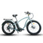 Coastal Cruiser Fat Tire Step Over Beach Cruiser Electric Bike - 750W, 52V, 21Ah, 26x4", Rack and Fenders included