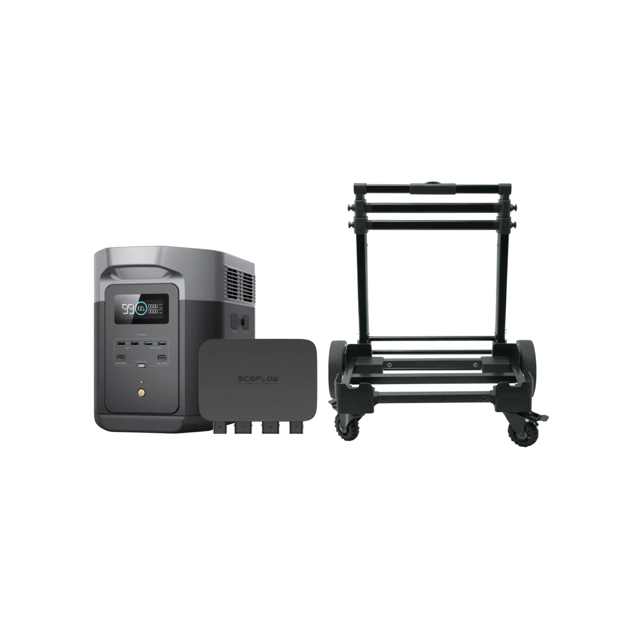 EcoFlow DELTA 2 Max Portable Power Station 2048Wh Capacity | 2400W Output (EFDELTA2Max-US)