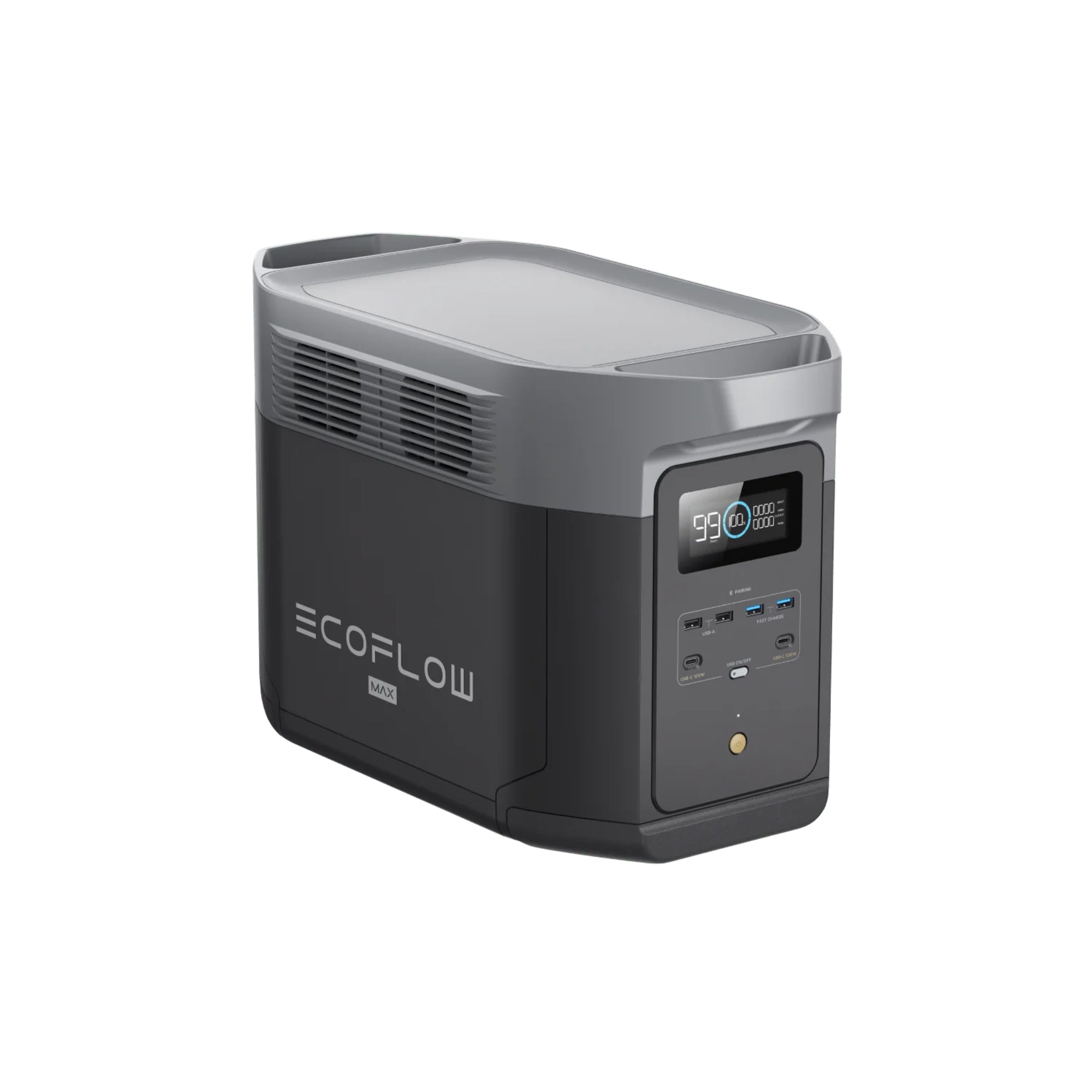 EcoFlow DELTA 2 Max Portable Power Station 2048Wh Capacity | 2400W Output (EFDELTA2Max-US)