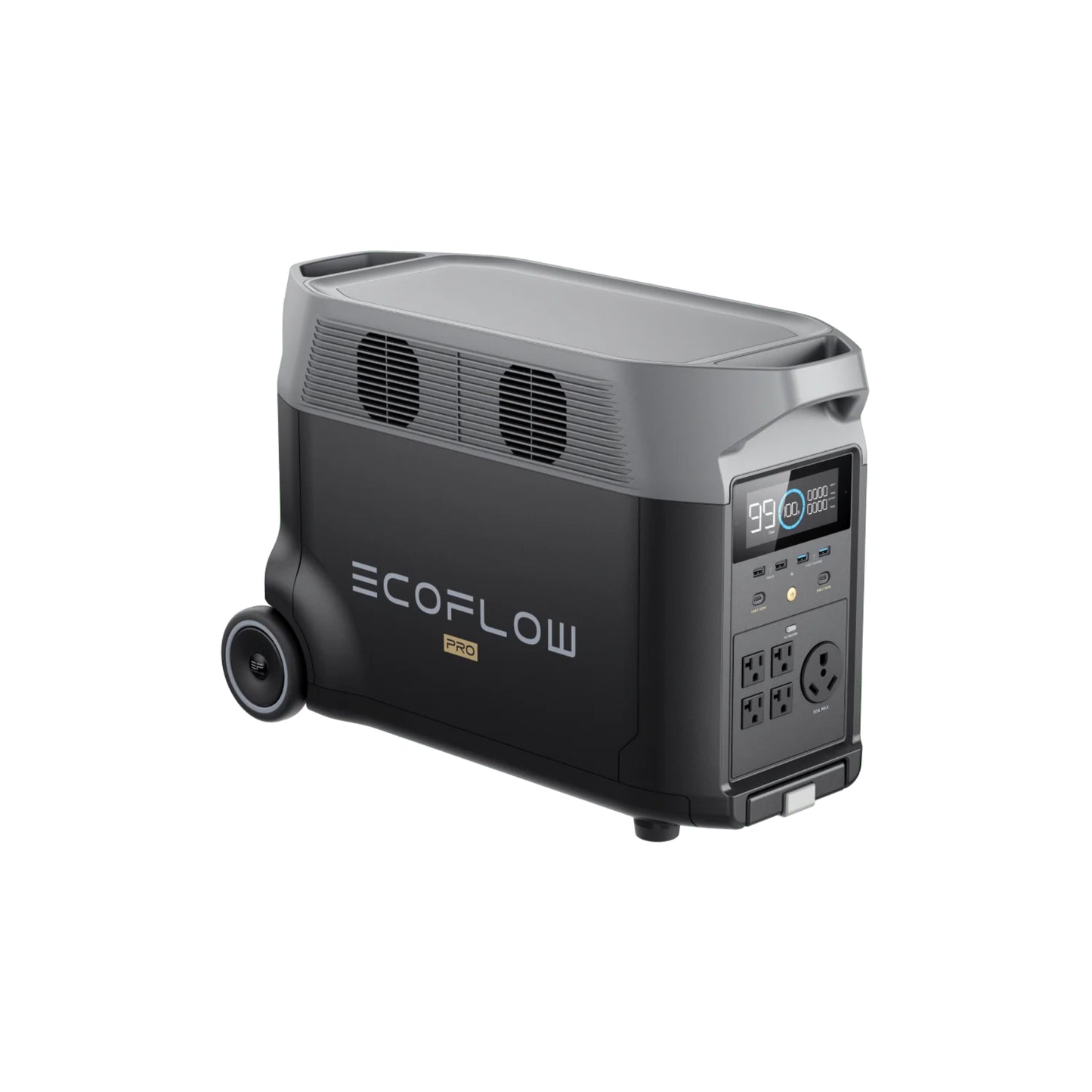 EcoFlow DELTA Pro Portable Power Station | 3.6-25kWh Expandable Capacity (DELTAPro-1600W-US)