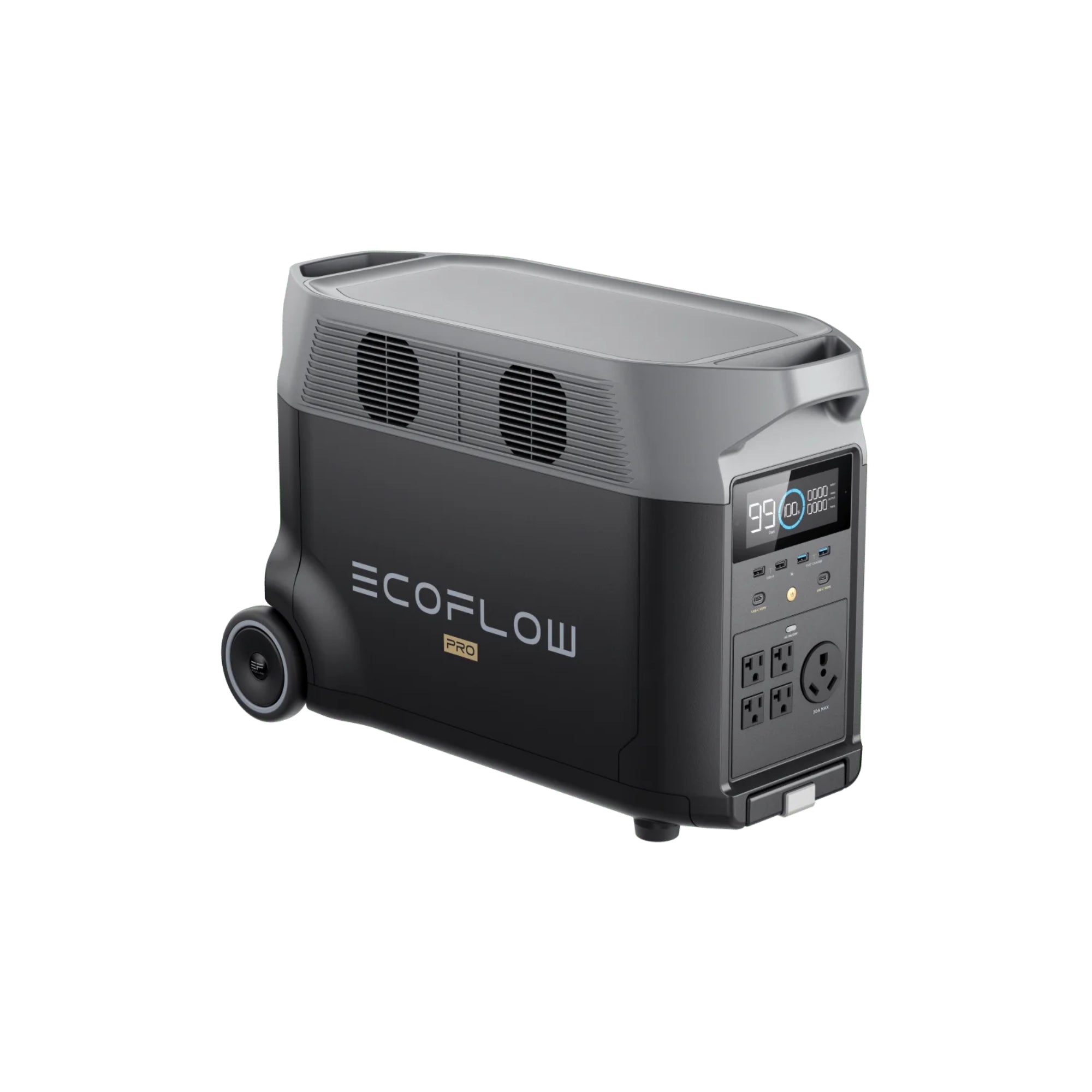 EcoFlow DELTA Pro Portable Power Station | 3.6-25kWh Expandable Capacity (DELTAPro-1600W-US)
