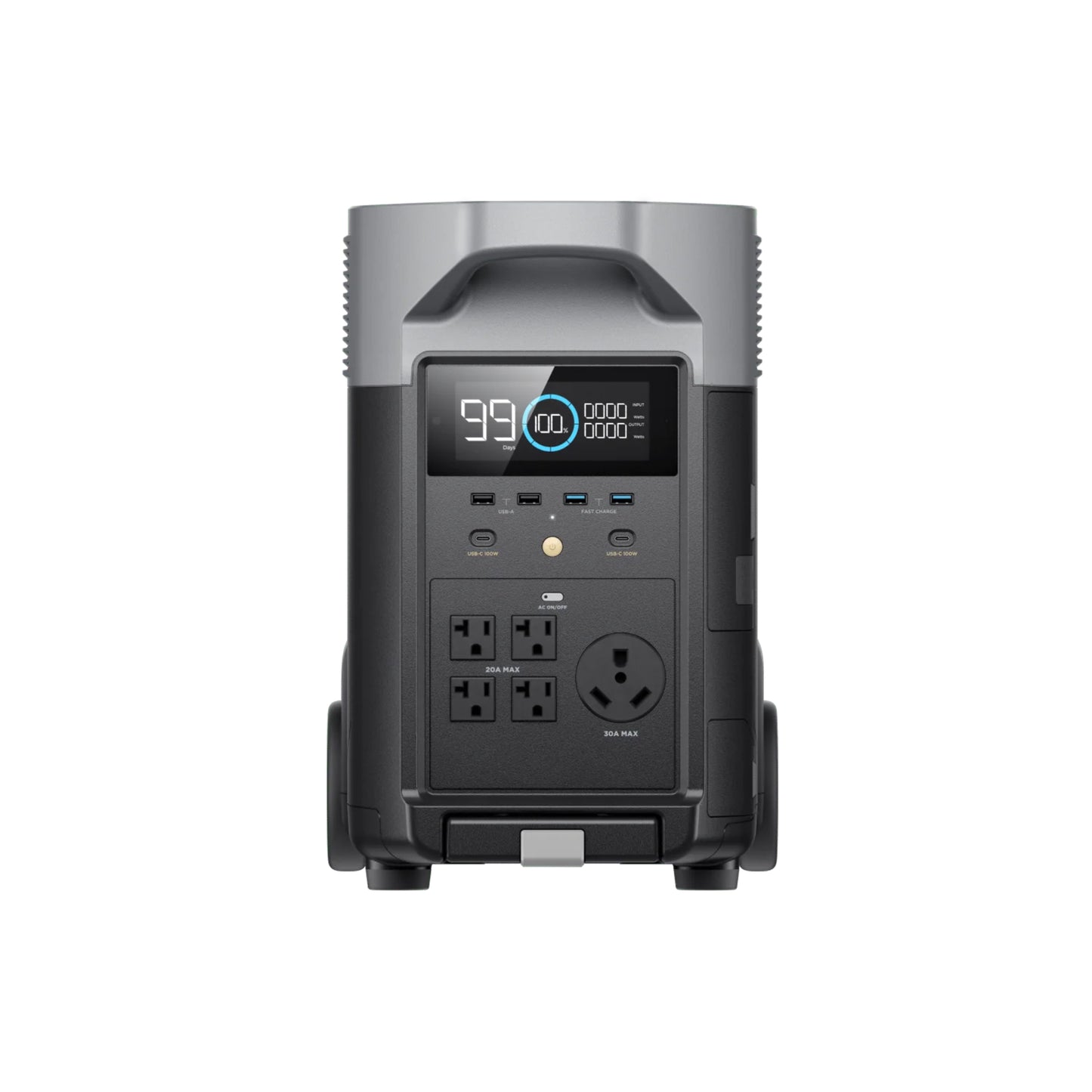 EcoFlow DELTA Pro Portable Power Station | 3.6-25kWh Expandable Capacity (DELTAPro-1600W-US)