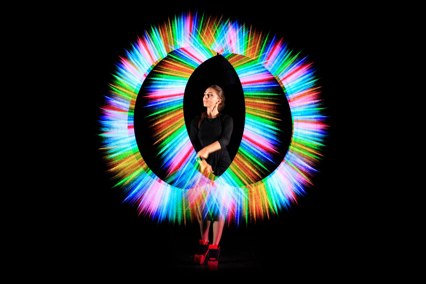 Ignis 200 HD Full-Size High-Resolution LED Poi Set