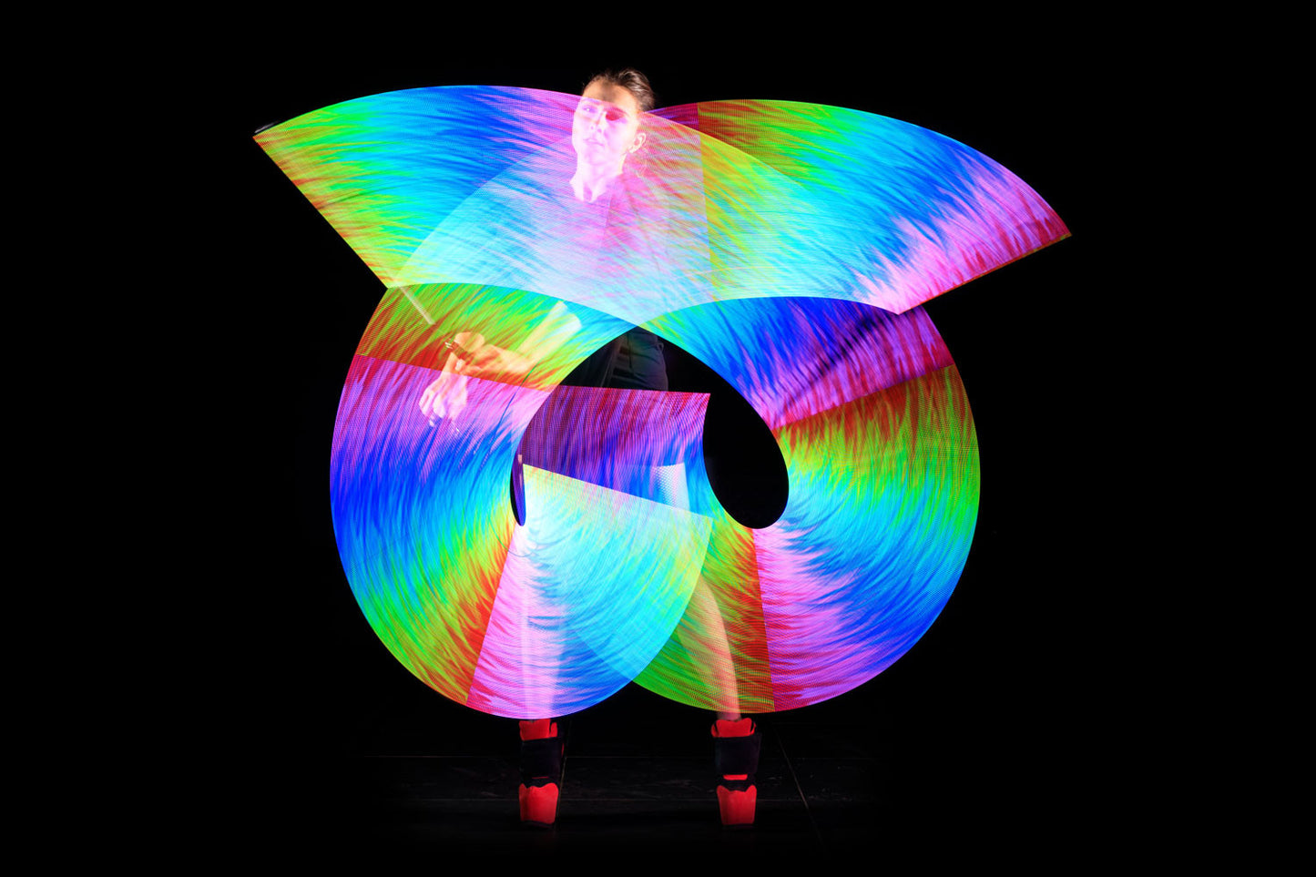 Ignis 200 HD Full-Size High-Resolution LED Poi Set