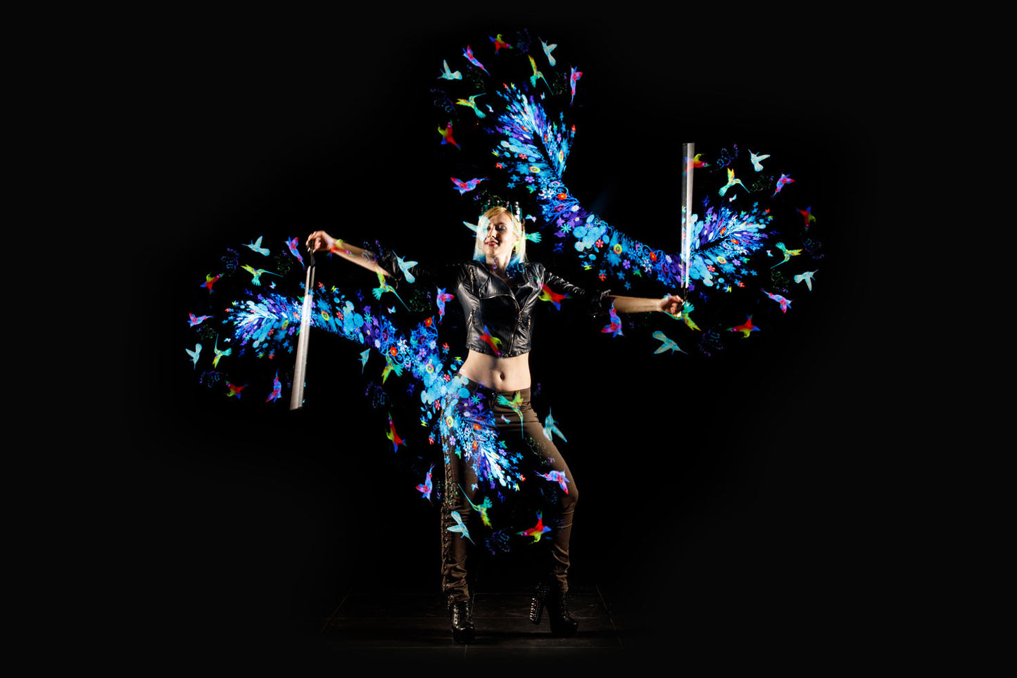 Ignis 200 HD Full-Size High-Resolution LED Poi Set