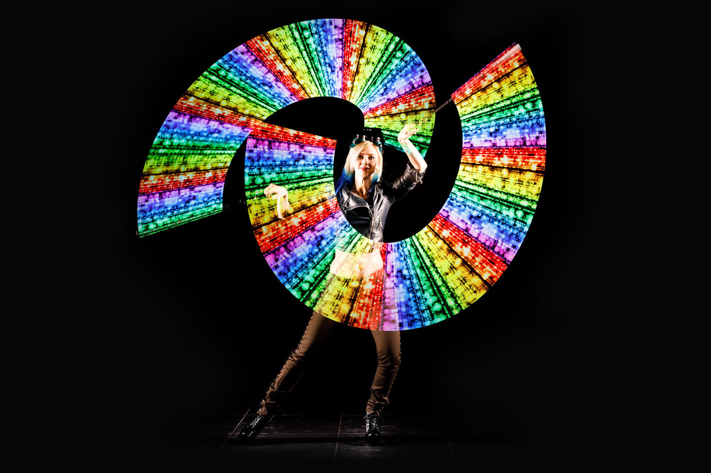 Ignis 200 HD Full-Size High-Resolution LED Poi Set