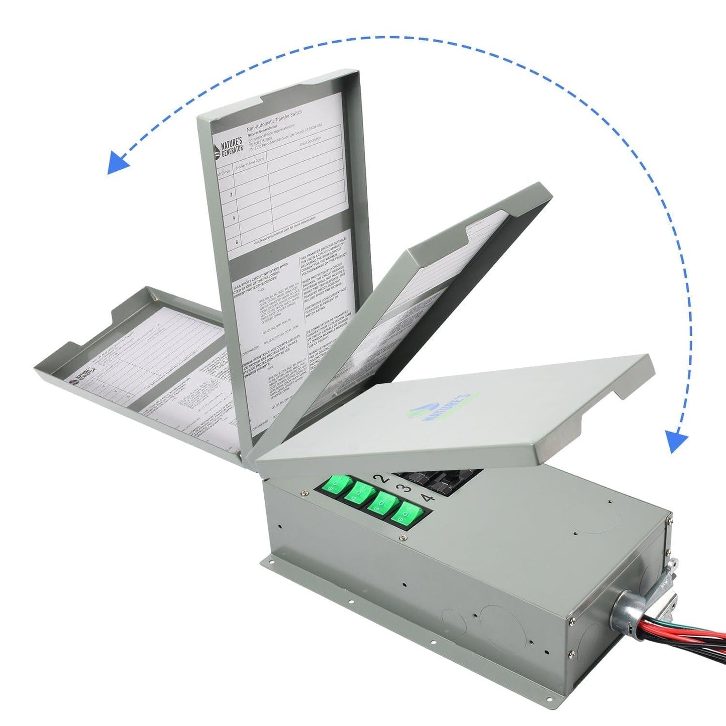 Nature's Generator Manual Transfer Switch (HKNGPTK)